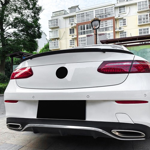 Alerón trasero negro brillante para Mercedes Benz E Coupé C238 E200 E450 2017-2023 - Imagen 8 de 12