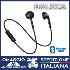 DALOCA AURICOLARI BLUETOOTH SPORT per android e iphone con microfono 🇮🇹