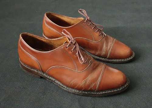 Loake, Scarpe formali Loake Warwick in pelle marrone vintage made in England UK taglia 8