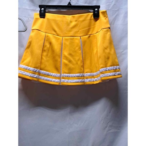NWT Pittsburgh Steeler (Gold) Yellow White Cheerleader Top Skirt M 8-10 - Picture 4 of 13