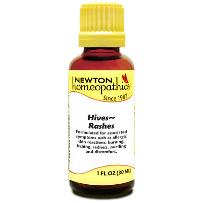 Newton Homeopathics Hives ~ Rashes, 1 fl. oz. [30 ml]