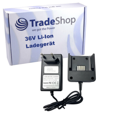 36V Li-Ion Akku Ladegerät für Black & Decker NST1118, TC220, MST1024, LHT2436