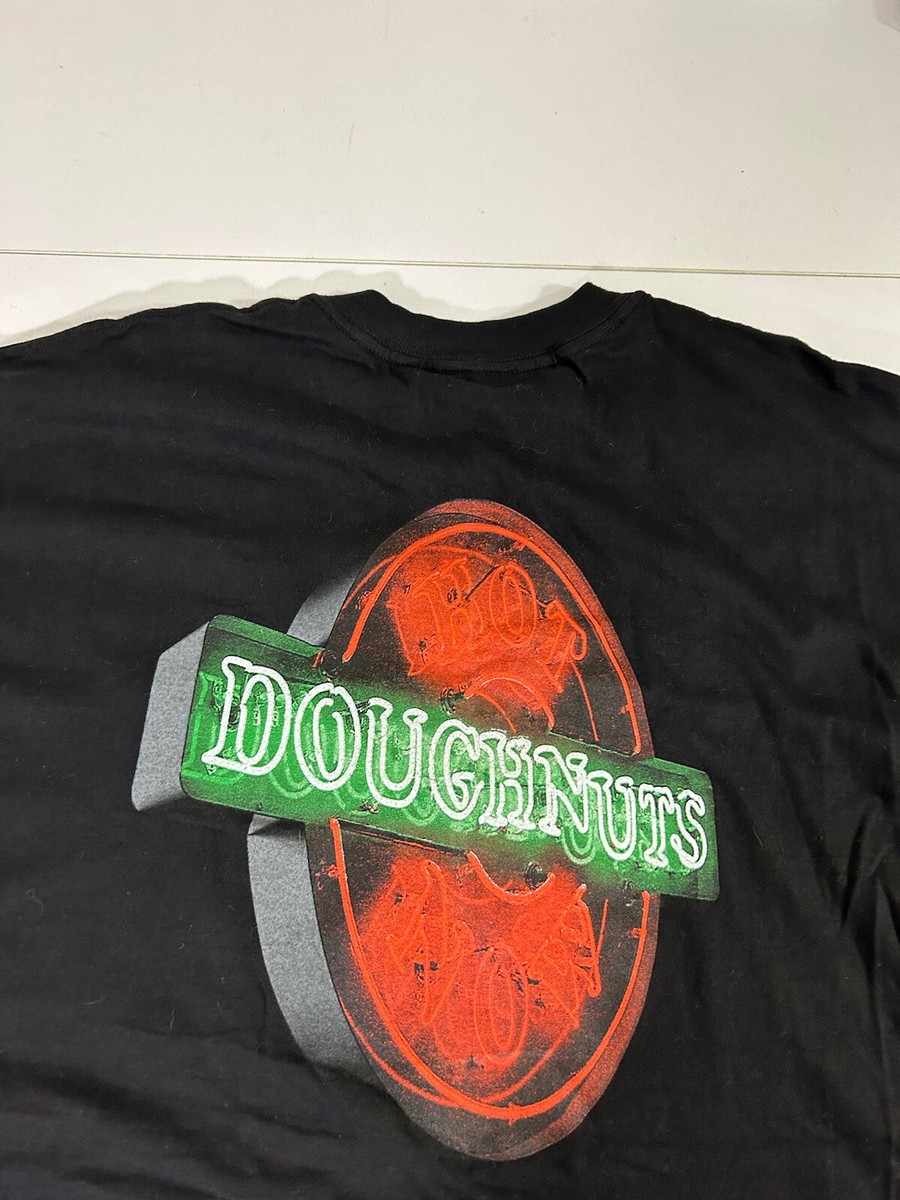 XXL Krispy Kreme Tシャツ ブラック クリスピークリームドーナツ クリスピー・クリーム・ドーナツ限定オリジナルグッズ、ロゴ入り