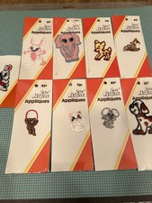 Vintage Lot Animal Sew perfect Brand Appliqués. 9 Various NOS Sealed