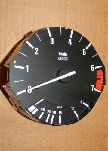 **BMW E32 E34 525i 735i 735iL Instrument Cluster Tachometer Gauge Rev Counter - Foto 2 di 7