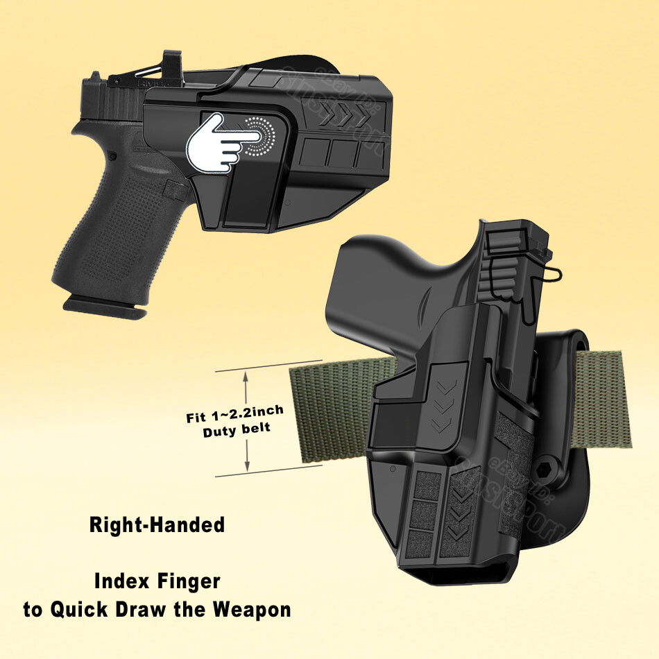 Tactical G43 Holster For Glock 43 43X 48 Glock 43X MOS G43 MOS G48 MOS Tactical g43 holster for glock 43 43x 48 glock 43x mos g43 mos g48 mos