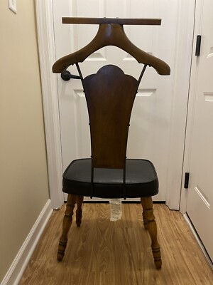 Vintage Modern Babcock Phillips Gentleman Valet Butler Chair
