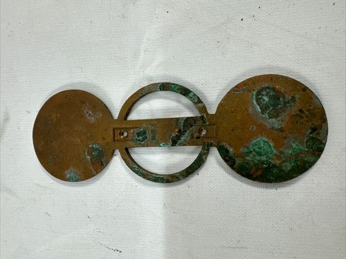 1988 Chevrolet Corvette 35th Anniversary Emblem / Badge OEM Brass 3/2 - Picture 2 of 4