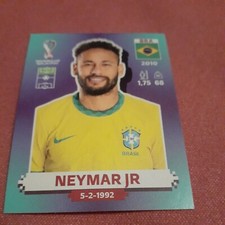 FIGURINA CALCIATORI PANINI FIFA WORLD CUP QATAR 2022 NEYMAR 17 BRASILE