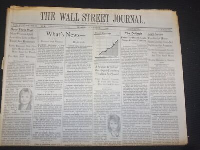 1996 NOV 11 THE WALL STREET JOURNAL - WOMEN QUIT JOBS TO START OWN BUS. - WJ 280