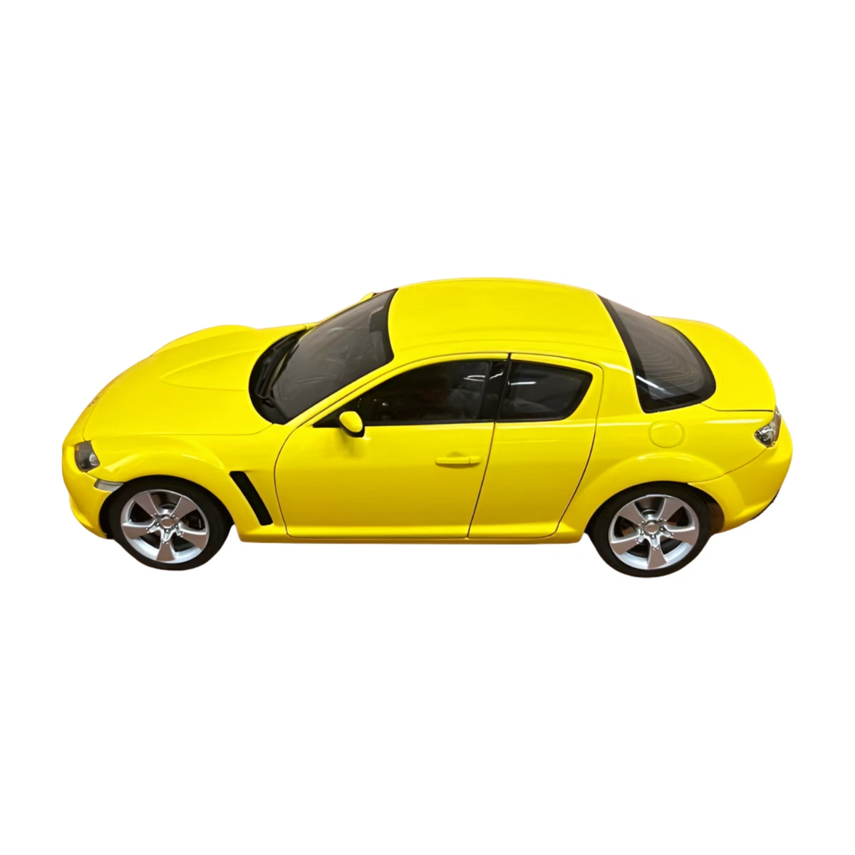 AutoArt 1/18 Mazda RX-8 Performance Yellow Diecast Model Car Used