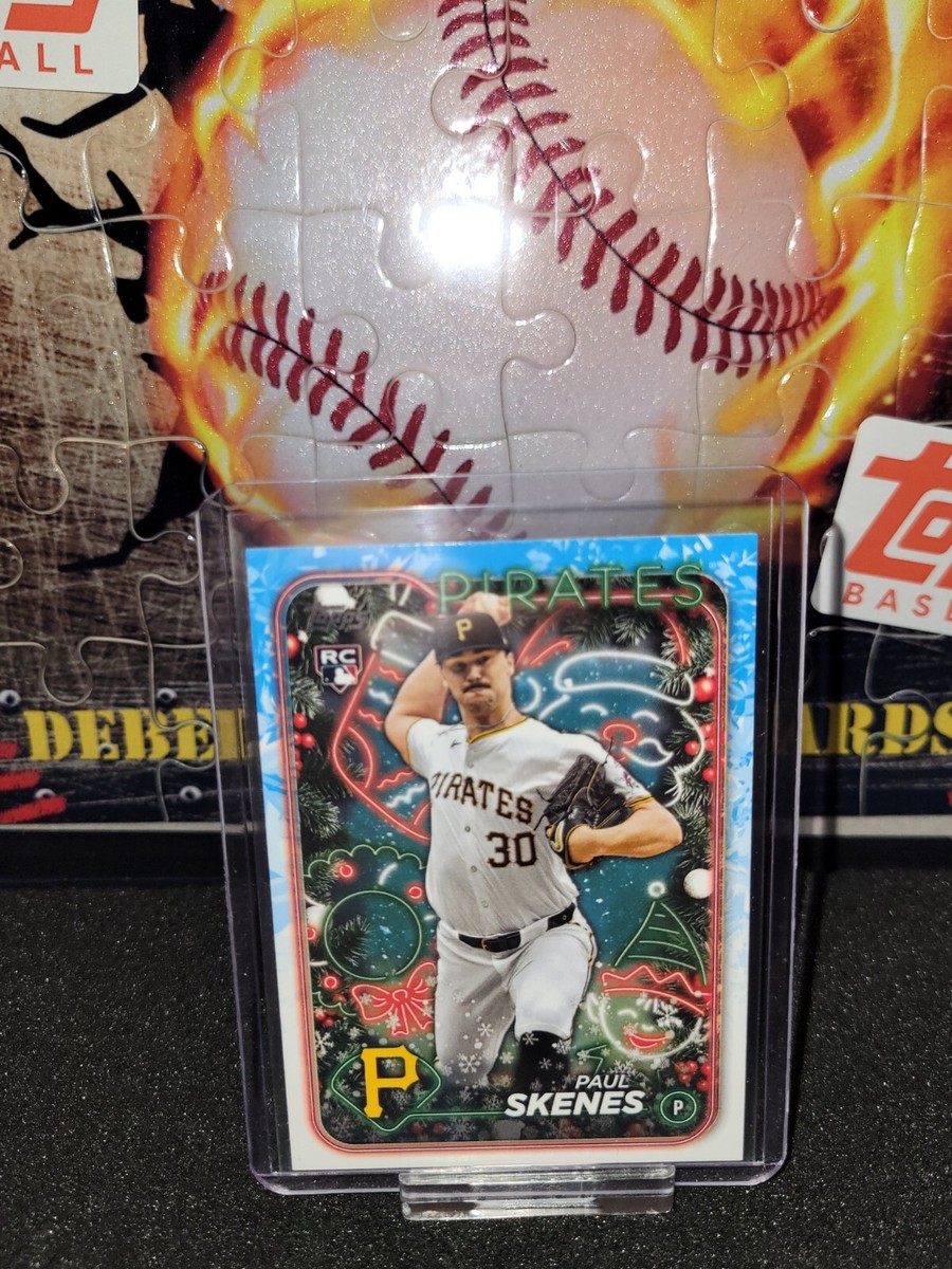 2024 Topps Holiday Paul Skenes Rookie #H165 Pittsburgh Pirates