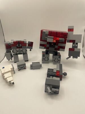 LEGO Minecraft Dungeons 21163 Bitwa o Redstone NIEKOMPLETNY ZESTAW
