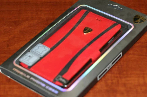 Teléfono celular casos de cartera para Lamborghini Apple