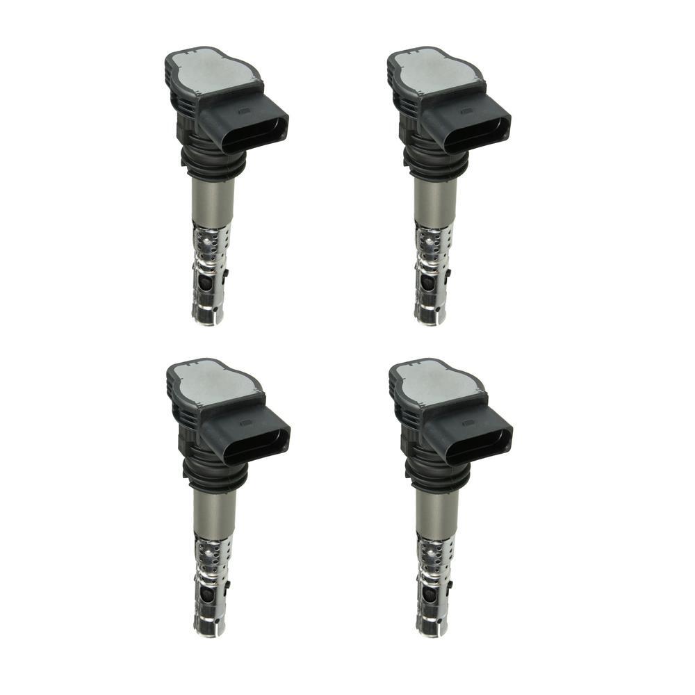 NGK Set of 4 COP Ignition Coils For Audi A4 TT Quattro VW Beetle Passat 1.8 L4