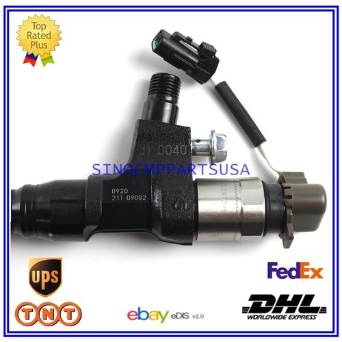 6PCS 23670-E0400 295050-0230 New Fuel Injectors For Hino J08E Kobelco Excavator - Bild 4 von 5