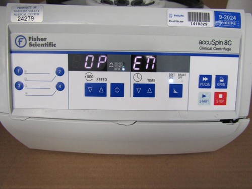 Centrifugeuse clinique Fisher Scientific accuSpin 8C avec rotor thermique 75008810 - Photo 3/19