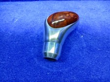 Classic Mini Gear Knob Universal Fitment Alloy And Walnut Snake Eyed Style