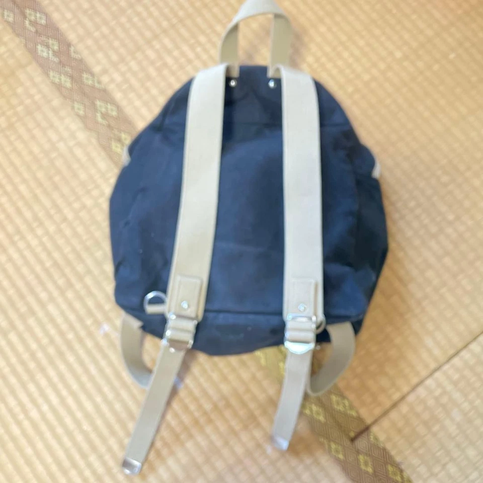 Mochila de lona Ichizawa negra duradera Foto 3 de 4