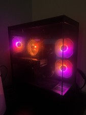 Gaming Desktop PC RGB Lighting setup (monitor not included)