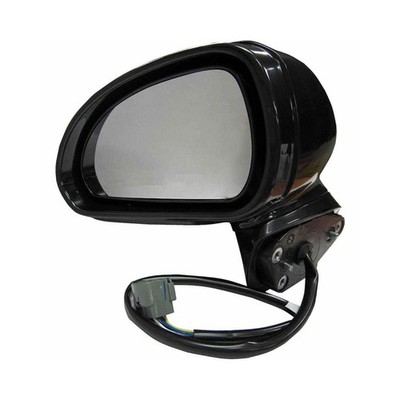 For Mitsubishi Eclipse 2006-2008 Side View Mirror Driver Side - Black Housing
