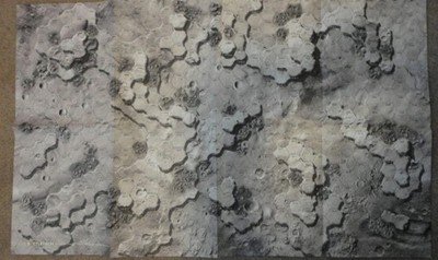 Battletech Clan Invasion 2-Sided Battle Map (Moonscape/Mesa) Catalyst Games Lab