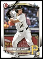 2025 Bowman Draft 1st Paper Adonys Guzman