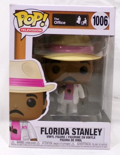 Funko Pop! Television The Office 1006 Florida Stanley Vinyl Figure New