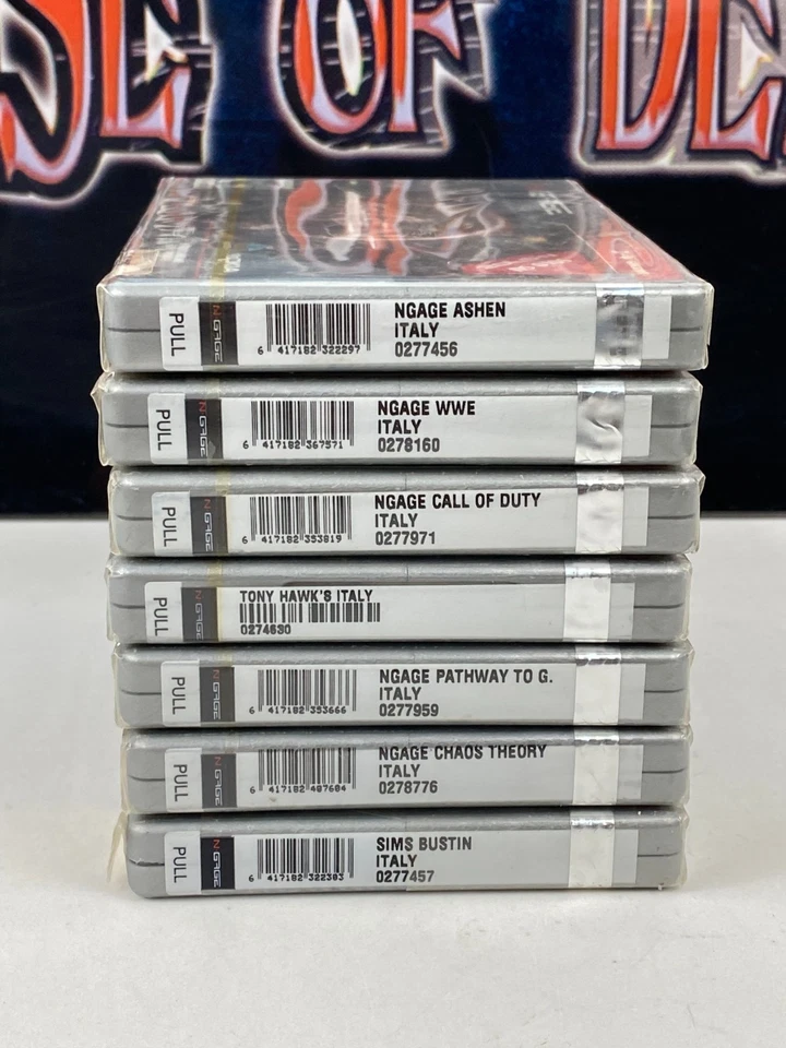 Ashen WWE Sims Pathway Call Of Duty Splinter Cell Nokia N-gage Game New Sealed - Image 4 of 4