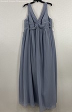 Azazie Blue Dress Size A10