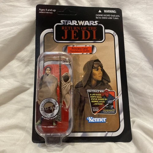 Star Wars Vintage Collection Princess Leia Sandstorm Outfit ROTJ Deleted Scene