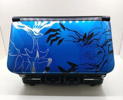 Nintendo 3DS XL LL XY Xerneas Yveltal Blau Limitiert Nur Konsole Getestet Ohn... - Bild 1 von 4