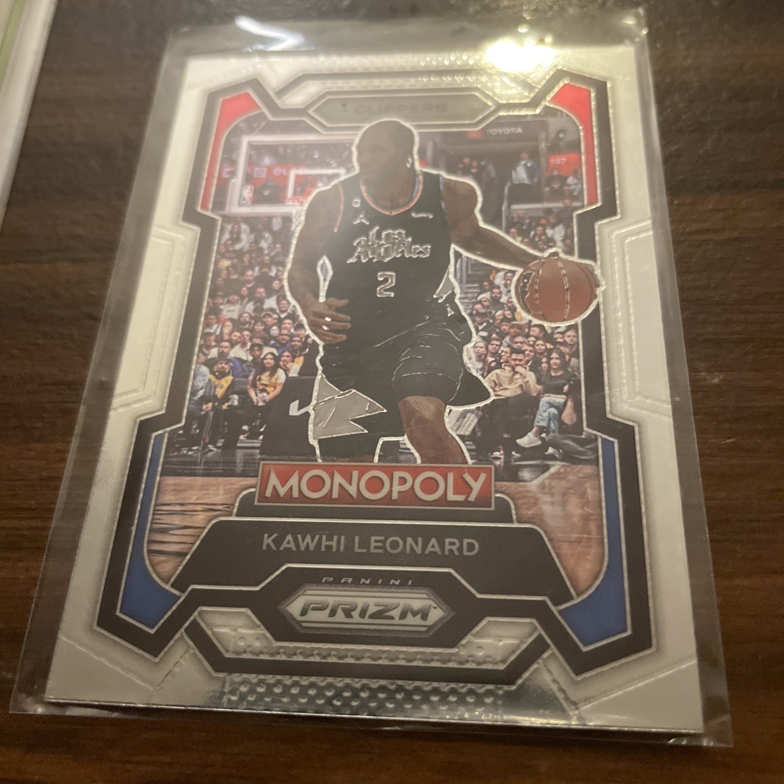 2023-24 Panini Prizm Monopoly - Kawhi Leonard #37 Silver Prizm