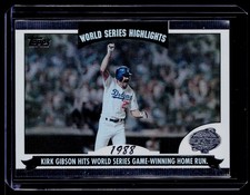 2004 Topps #WS-KG Kirk Gibson World Series Highlights (Series One) BS61