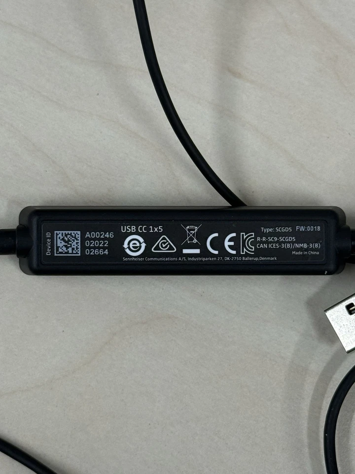 Sennheiser Epos SCGD5 Wired Headset - Image 3 of 4