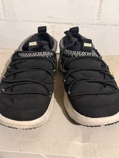 UGG Tasman Women s Black Suede Slip-On Slippers Rubber Outsole US 9.5
