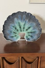 Newman Ceramic Works Botanical Handmade Lily Pad Leaf Shape Platter