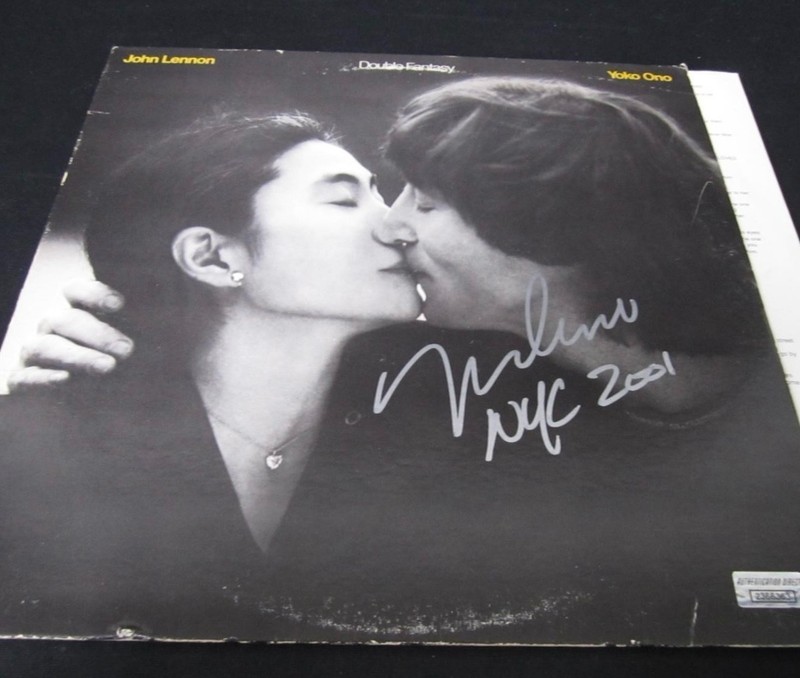 Ono-Lennon Double Fantasy Album SIGNED by Yoko Ono w/COA
