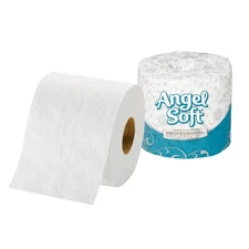 ANGEL SOFT PS PREMIUM BATHROOM TISSUE, SEPTIC SAFE, 2-PLY, WHITE, 450 SHEETS/ROL