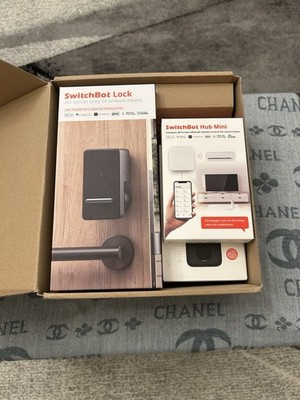 SwitchBot WiFi Smart Lock with Keypad Touch Hub Mini, Bluetooth