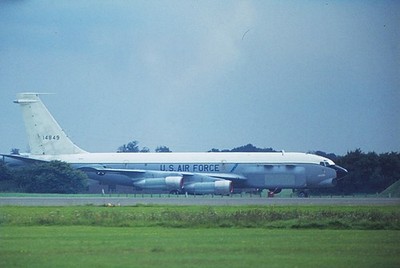 Original Farbdia RC-135U Nietgelenk 14849 of 55th Wing US Air Force