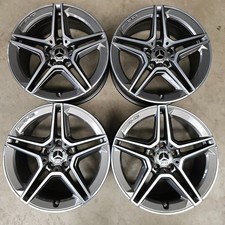 4x Original Mercedes-Benz W177 18 Zoll Alufelgen AMG Grau A1774013800 NEU OEM 4x Original Mercedes-Benz W177 18 Zoll Alufelgen AMG Grau A1774013800 NEU OEM