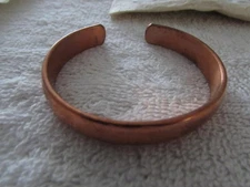 Hand Forged Tibetan 100% Copper Bracelet Healing Lama