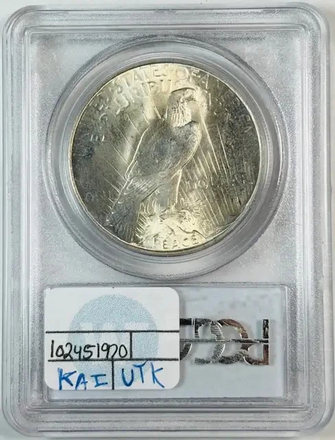 1934 P Peace Dollar PCGS MS-65 - Image 2 of 2