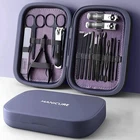 Professional Nail Care Kit Manicure Pedicure Nail Tools Set Case Kitchen tool