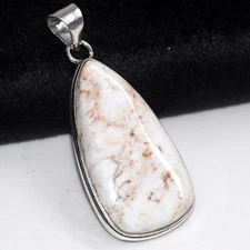 Wild Horse 925 Silver Plated Gemstone Handmade Pendant 2" Birthday Gift JW