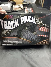 AFX Track Pack Black 26ft Track Set with 6 Bridge Supports  8 Guardrails, 21045