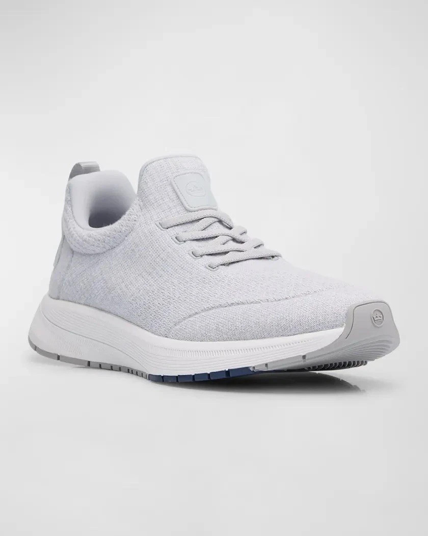 SAOLA Sneaker slip on Peter Millar Tellustride MA24EF90 in platino taglia 11 5 $ 195