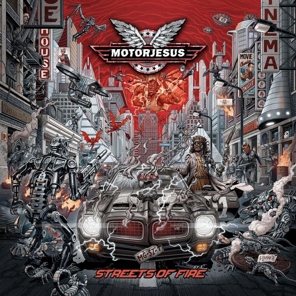 Motorjesus STREETS OF FIRE  From Japan CD 13tracks