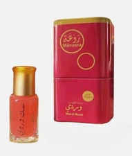 Rawaa Wardi Musk 6ml Perfume Oil - Long-lasting Natural Attar for Men & Women